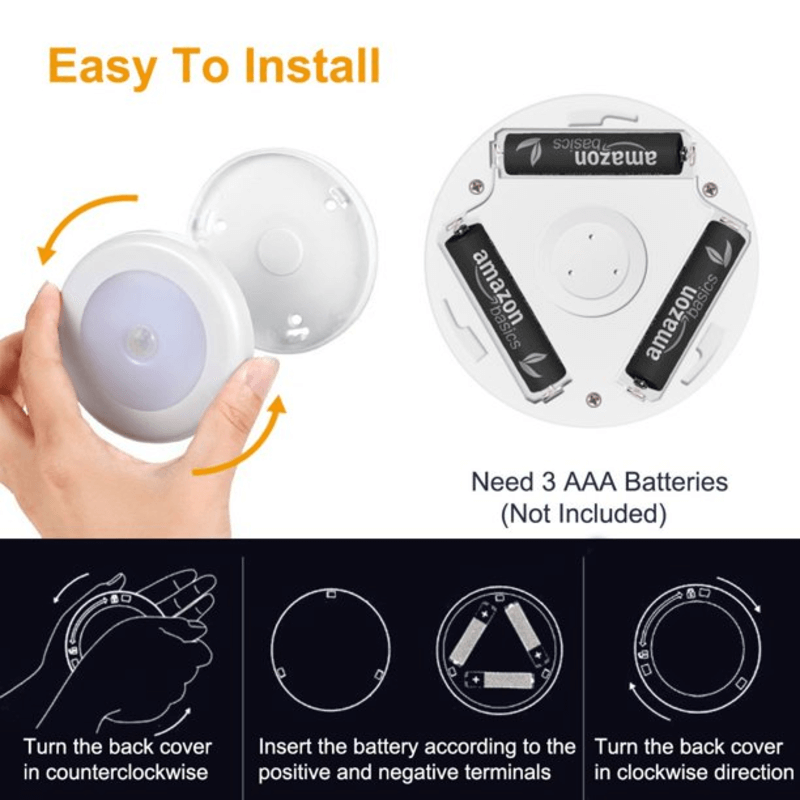Motion Sensor LED Night Light
