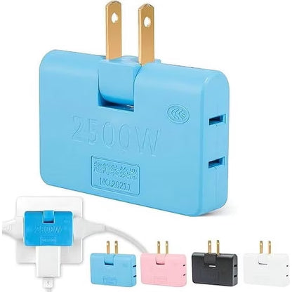 3-in-1 Rotating Socket Converter