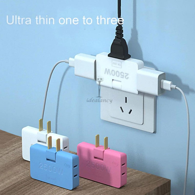 3-in-1 Rotating Socket Converter