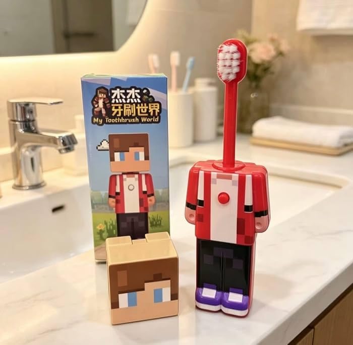 MiniCraft Kids Character Toothbrush