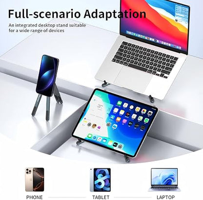 Magnetic Laptop & Phone Stand