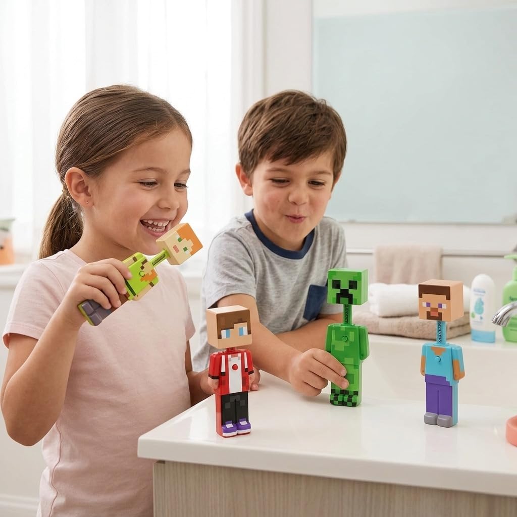 MiniCraft Kids Character Toothbrush