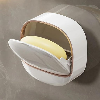 Wall-Mounted Draining Soap Dish