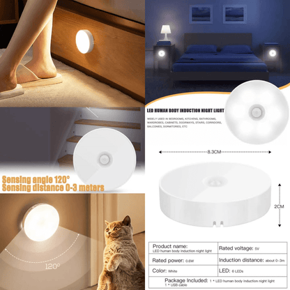 Motion Sensor LED Night Light