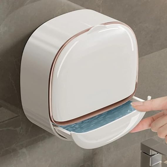 Wall-Mounted Draining Soap Dish
