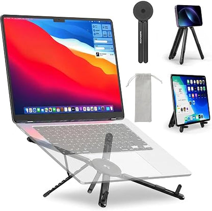 Magnetic Laptop & Phone Stand
