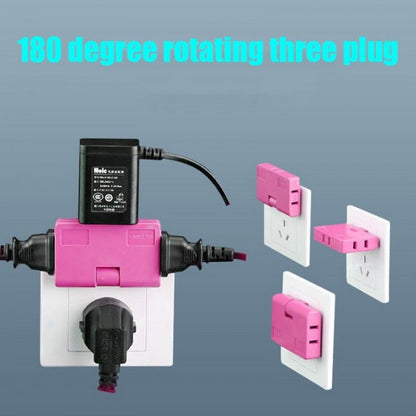 3-in-1 Rotating Socket Converter