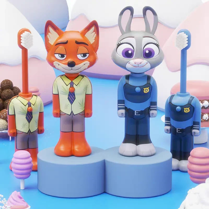 Animal Kids Toothbrush Set