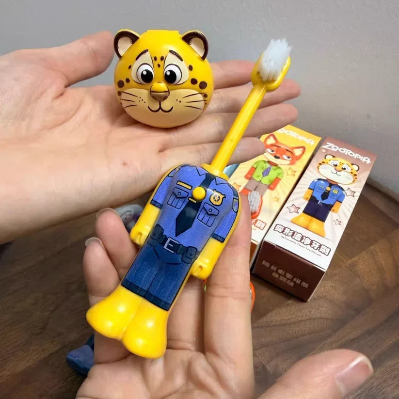 Animal Kids Toothbrush Set