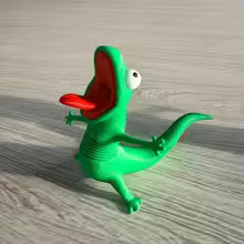 3D Lizard Bobblehead Car Pendant
