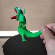 3D Lizard Bobblehead Car Pendant