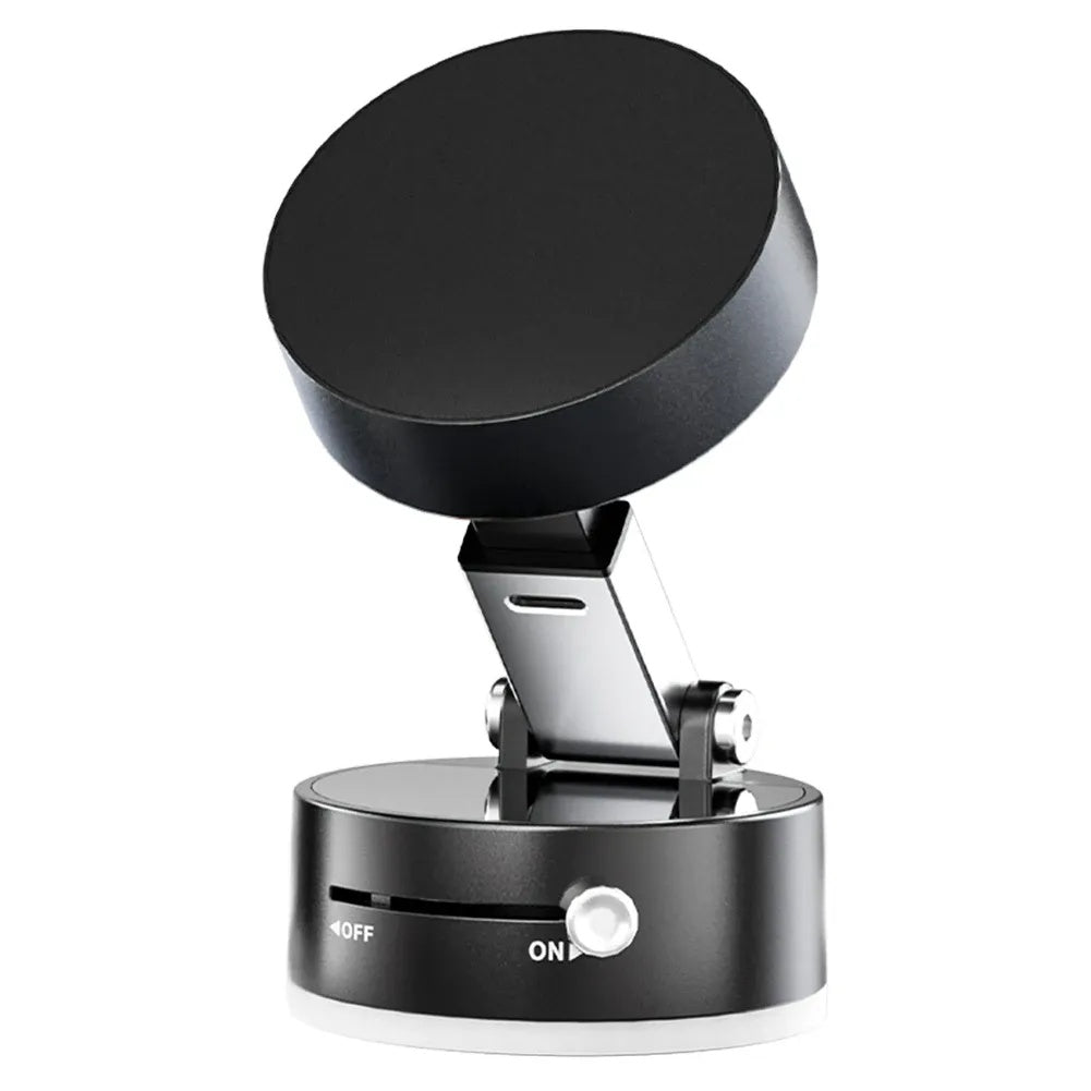 Double-sided extendable phone holder Vacuum Suction Phone Holder Dual Sided Magnetic Mount Compact Design Stable Suction for Cars & Desk