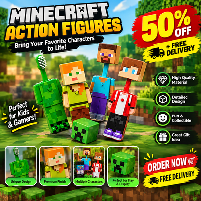 MiniCraft Kids Character Toothbrush