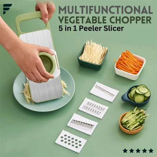 5-in-1 Vegetable Slicer & Cutter