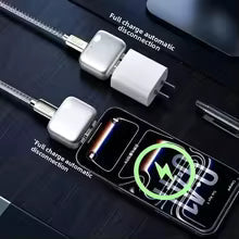 Intelligence Full Charge Auto-Disconnect Charging Adapter 140W Fast Charge Safety Separator Automatically for Type-C Charge