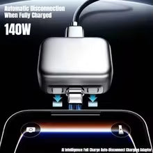 Intelligence Full Charge Auto-Disconnect Charging Adapter 140W Fast Charge Safety Separator Automatically for Type-C Charge