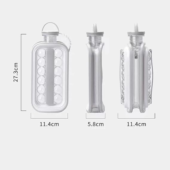 Ice Cube balls maker Portable Ice Ball Maker Kettle 2-in-1 Portable Ice Ball Maker Kettle