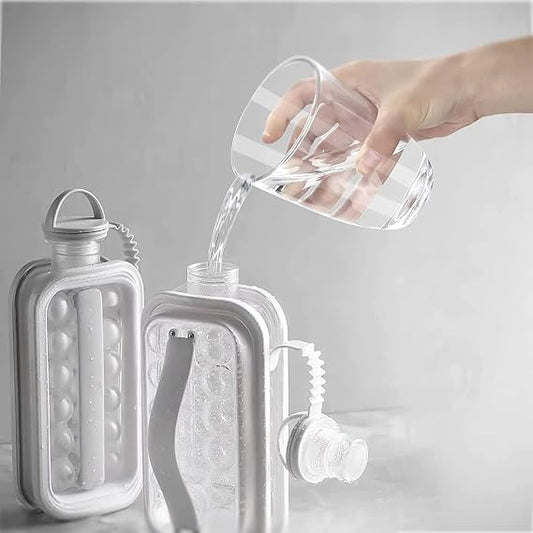 Ice Cube balls maker Portable Ice Ball Maker Kettle 2-in-1 Portable Ice Ball Maker Kettle
