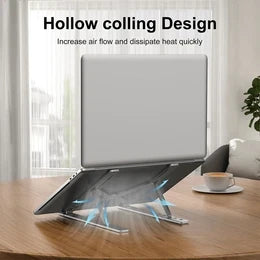 Aluminium Laptop Stand + Free Pouch
