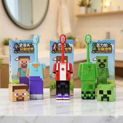 MiniCraft Kids Character Toothbrush