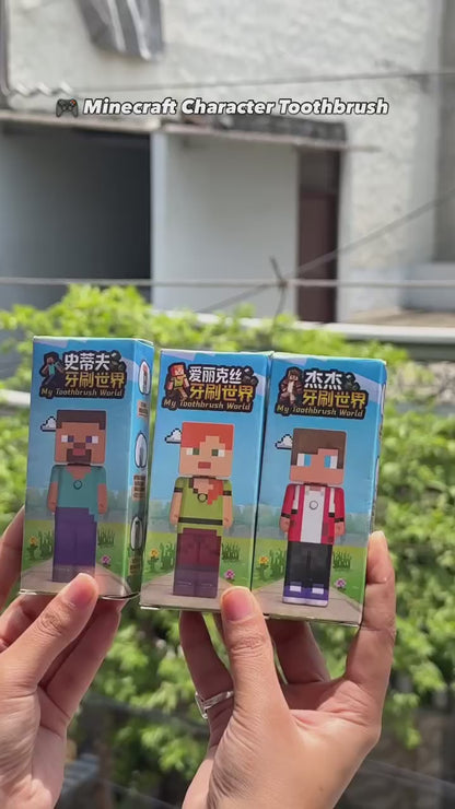 MiniCraft Kids Character Toothbrush