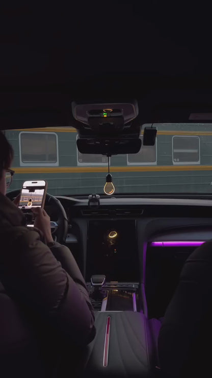 LumiBulb Hanging Car LED Charm