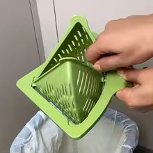 New magnetic suction wall-mounted drip basket,a kitchen storage rack for cleaning food residues and leftovers,sink filter basket